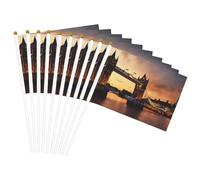 Bandiera con stampa "I Love London", versatile, per matrimoni, compleanni, vacanze, sport, parate, spettacoli