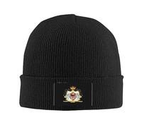 Bandiera con Stemma dei Cavalieri Templari Unisex Berretti Invernale Traspirante Berretto in Maglia Comodo Cappello in Maglia per Corsa Inverno Sci