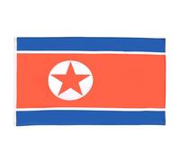 BANDIERA COREA DEL NORD 150x90cm - BANDIERA NORDCOREANA 90 x 150 cm - AZ FLAG