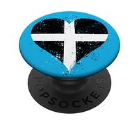 Bandiera Cornovaglia o Cornwall per Proud Cornish Expat PopSockets PopGrip Adesivo
