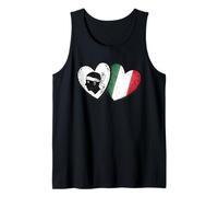 Bandiera Corsica Italia Cuore Corsica Pride Island Design Canotta