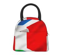 Bandiera Costa Rica 1 Stampa Isolata Lunch Bag Portatile A Prova Di Perdite Riutilizzabile Tote Lavoro Scuola Picnic Ragazzi Ragazze