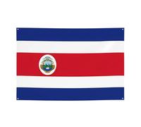 Bandiera Costa Rica Banner Personalizzato Grandi Banner per Lndoor Outdoor Party Signs Con Quattro Fori Rotondi in Metallo Banner Cartello per Decorazione Festa di Affari