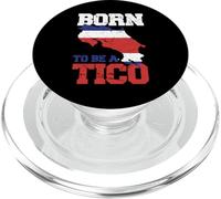 Bandiera Costa Rica nata per essere un Tico PopSockets PopGrip per MagSafe