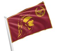 Bandiera cristiana occidentale SPQR Impero Romano Bandiera della Democrazia Europea Storia dell'Antica Roma - Materiale colorato anti-sbiadimento - Adatto per la decorazione della casa romana, il