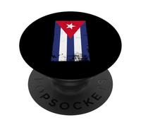 Bandiera Cuba Pride Viaggi Vacanza Cuba PopSockets PopGrip Adesivo