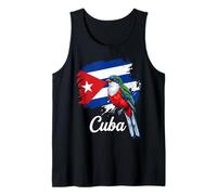 Bandiera Cuba Tocororo Bird Patriotic Island Pride Canotta