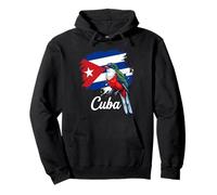 Bandiera Cuba Tocororo Bird Patriotic Island Pride Felpa con Cappuccio