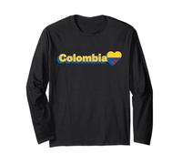 Bandiera Cuore Colombia Maglia a Manica