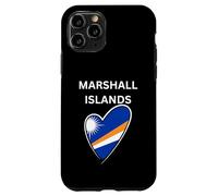 Bandiera Cuore Isole Marshall Custodia per iPhone 11 Pro