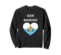 Bandiera Cuore San Marino Felpa