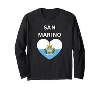 Bandiera Cuore San Marino Maglia a Manica