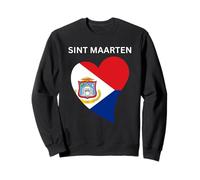 Bandiera Cuore SINT Maarten Felpa