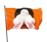 Bandiera Cute Easter Bunny Decorazioni Garden Flag Colore Vivido Bandiere Pirata Per Giardino Esterno Bar 90X150Cm