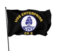 Bandiera Cv 6 Uss Enterprise 90x150cm