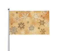 Bandiera da 0,9 x 1,5 m, decorazione per esterni, bandiera con immagine disegnata 200D pesanti bandiere di benvenuto da cortile in poliestere bandiere da cortile grandi bandiere per interni ed esterni