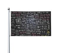 Bandiera da 0,9 x 1,5 m, decorazione per esterni, bandiera matematica formula 200D, pesanti bandiere di benvenuto da cortile in poliestere bandiere da cortile grandi bandiere per interni ed esterni