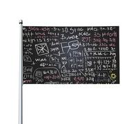 Bandiera da 0,9 x 1,5 m, decorazione per esterni, bandiera matematica formula 200D, pesanti bandiere di benvenuto da cortile in poliestere bandiere da cortile grandi bandiere per interni ed esterni