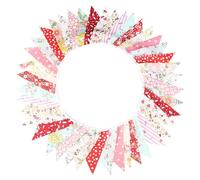 Bandiera da appendere, Bandierina con stendardo sospeso 12M 42 bandiere multicolori(No273)