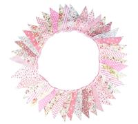 Bandiera da appendere, Bandierina con stendardo sospeso 12M 42 bandiere multicolori(No274)