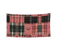 Bandiera da appendere con stampa anguria, 177,8 x 88,9 cm, festone natalizio per feste, 180 x 90 cm