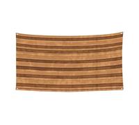 Bandiera da appendere originale in legno con texture di colore - 177,8 x 88,9 cm - Festone natalizio per riunioni di Natale - 180 x 90 cm
