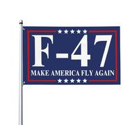 Bandiera da caccia 3x5 piedi - Sostieni Make America Fly Again - Perfetta per cortile o giardino