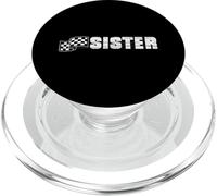 Bandiera da corsa di compleanno per sorelle, per feste di famiglia, per ragazze PopSockets PopGrip per MagSafe