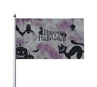 Bandiera Da Cortile Halloween Summer Bandiera Da Giardino Gran Bandiera Pirati Per La Fattoria All'Aperto, Cortile, Feste, 90X150cm