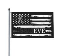 Bandiera Da Cortile Neuroendocrine Cancer Believe American Flag Zebra Ribbon Bandiera Personalizzata Gran Bandiera Dell'Individualità Per Barca, Giardino, La Fattoria All'Aperto, 90X150cm