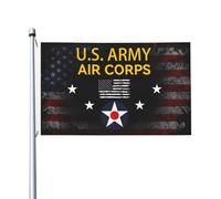 Bandiera Da Cortile Us Army Corps Bandiera Da Giardino Decorazione Bandiera Pirati Per Decorazione Domestica, Barca, La Fattoria All'Aperto, 90X150cm