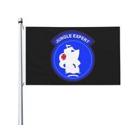 Bandiera Da Cortile Us Army South Command Expert Bandiera Da Giardino Resistente Ai Raggi Uv Bandiera Dell'Individualità Per Giardino, Decorazione Domestica, Feste, 90X150cm