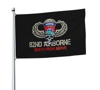 Bandiera Da Esterno 82Nd Airborne Division Death From Above Bandiere Da Cortile Moda Stagionali Bandiere Per Casa Celebrazione Sport 90X150Cm