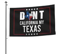 Bandiera Da Esterno Don'T California My Texas Banner Stagionale Con Occhielli Bandiere Per Interni Balcone Feste 90X150Cm
