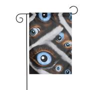 Bandiera da giardino 12x18 pollici - Qualità premium, elegante e durevole per tutte le stagioni. Il malocchio sembrava stampe