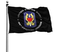Bandiera Da Giardino 199Th Infantry Brigade Light The Redcatchers Usa Garden Flag Durevole Bandiere Decorative Colore Vivido Bandiera Da Cortile Per Feste Celebrazioni Esterno 90X152CM