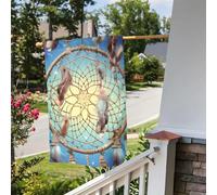Bandiera da giardino 30,5 x 45,7 cm, a doppia faccia, per esterni, da sogno, da giardino, per tutte le stagioni, decorazioni per esterni, per vacanze in fattoria
