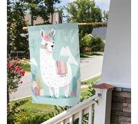 Bandiera da giardino 30,5 x 45,7 cm, a doppia faccia, per esterni, graziose bandiere da giardino con lama disegnate a mano, per tutte le stagioni, decorazioni per esterni, per vacanze in fattoria
