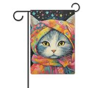 Bandiera da giardino 30,5 x 45,7 cm, a doppia faccia, per esterni, per indossare un velo, bandiere da giardino, per vacanze in giardino, per tutte le stagioni, decorazioni per esterni, per vacanze in