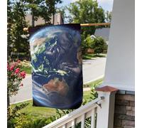 Bandiera da giardino 30,5 x 45,7 cm, a doppia faccia, per esterni, terra, giardino, vacanze, cortile, per tutte le stagioni, decorazioni per esterni, per vacanze in fattoria