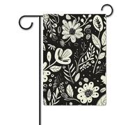 Bandiera da giardino 30,5 x 45,7 cm, a doppia faccia, per immagini in stile graffiti all'aperto, bandiere da giardino, per vacanze in giardino, per tutte le stagioni, decorazioni per esterni, per