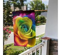 Bandiera da giardino 30,5 x 45,7 cm bandiera da cortile a doppia faccia per esterni bandiere da giardino colorate bandiere da giardino per vacanze in campagna per tutte le stagioni decorazioni esterne