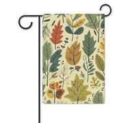 Bandiera da giardino 30,5 x 45,7 cm bandiera da cortile a doppia faccia per foglie esterne di varie forme bandiere da giardino bandiera per vacanze da giardino per tutte le stagioni decorazioni