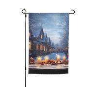 Bandiera da giardino 30,5 x 45,7 cm, doppia faccia primavera estate bandiera decorativa cortile banner atmosfera natalizia piccola bandiera stagionale decorazione per esterni