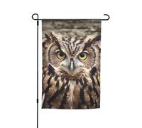 Bandiera da giardino 30,5 x 45,7 cm, doppia faccia primavera estate bandiera decorativa cortile banner gufo uccelli piccola bandiera stagionale vacanza decorazione esterna