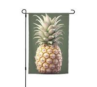 Bandiera da giardino 30,5 x 45,7 cm, doppia faccia primaverile estate bandiera decorativa da cortile banner bella ananas piccola bandiera stagionale festa decorazione esterna