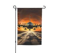 Bandiera da giardino 30,5 x 45,7 cm, doppia faccia primaverile estate bandiera decorativa da cortile banner bellissimo cielo scuro piccola bandiera stagionale vacanza decorazione esterna