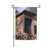 Bandiera da giardino 30,5 x 45,7 cm, doppia faccia primaverile estate bandiera decorativa da cortile vecchia antica piccola bandiera stagionale festa decorazione esterna
