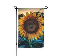 Bandiera da giardino 30,5 x 45,7 cm, doppia faccia primaverile estate bandiera decorativa da cortile bandiera il girasole più bello piccola bandiera stagionale decorazione per esterni
