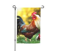 Bandiera da giardino 30,5 x 45,7 cm, doppia faccia primaverile estate bandiera decorativa da cortile bandiera carina cucina piccola bandiera stagionale vacanza decorazione esterna